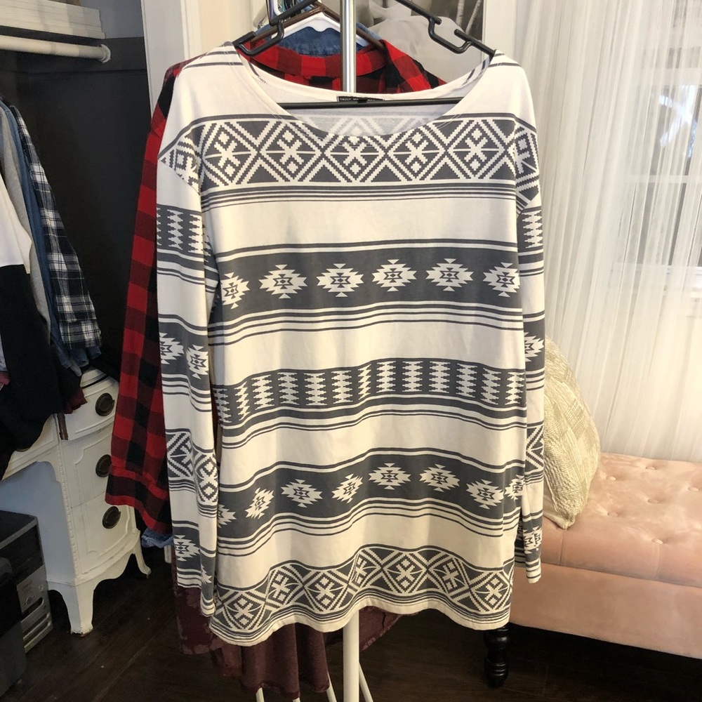 Long sleeve tunic